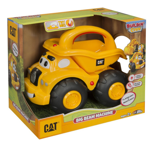 Maquina Infantil Cat Caterpillar Luces Sonidos Oficial St 