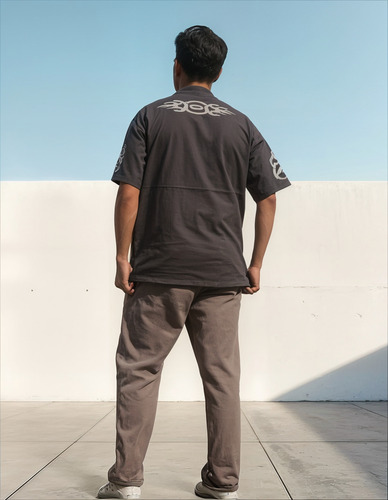 Playera Oversized Estilo Balenciaga Hombre