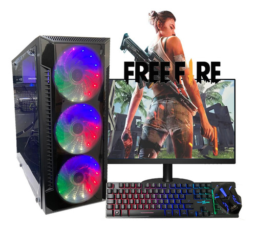 Pc Gamer Intel I5 8gb Ssd 120gb Wifi Teclado Mouse Gamer