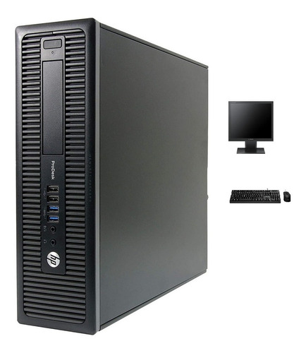 Equipo Computadora Pc Hp Amd A8 16gb 240gb 500gb Monitor 19  (Reacondicionado)
