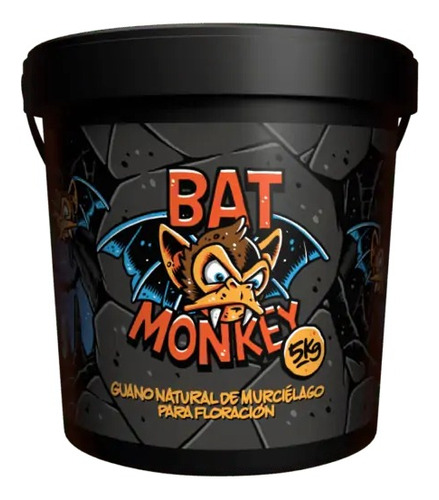 Bat Monkey 5kg Guano De Murcielago  Floracion 