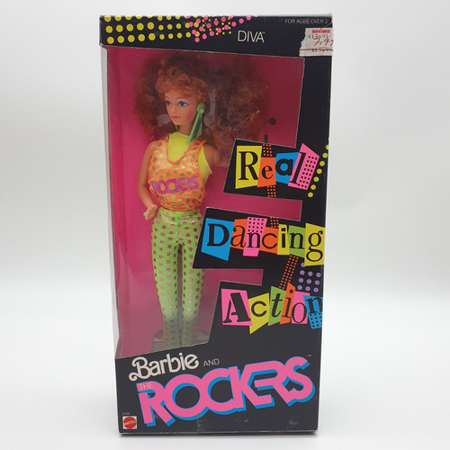 Muñeca Barbie Vintage Barbie Rockers Diva Ab2