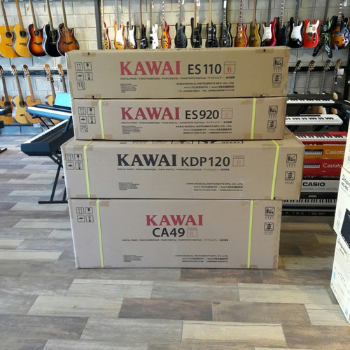 Imagen 2 de 8 de Piano Digital Kawai Es110 88n Bluetooth En Caja Cerrada