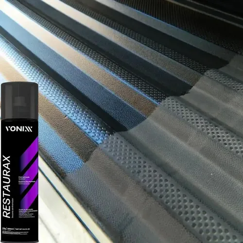 RESTAURAX AEROSSOL 400ML VONNIX RESTAURADOR DE PLASTÍCOS