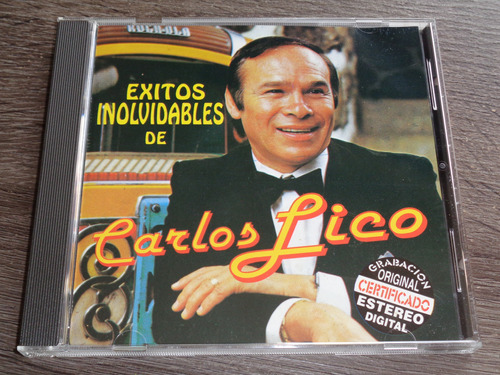 Éxitos Inolvidables De Carlos Lico, Cd Orfeon 1997