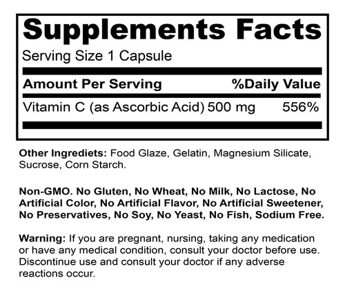 Vitamina C Sundown Naturals 100 Capsulas | Xenex |