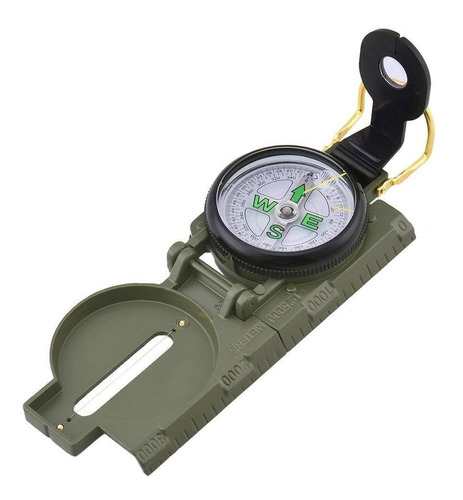 Brujula Militar Lensatic Flotante Luminoso ,camping