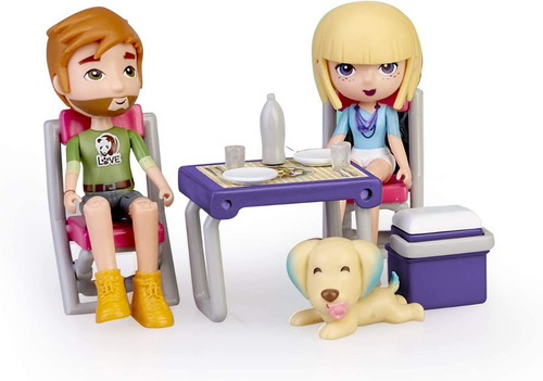 Juguete Mymy City Family Van Caravan Con Accesorios Famosa