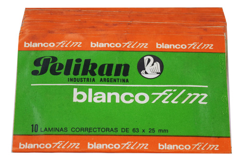 Láminas Correctoras Pelikan Blanco Film