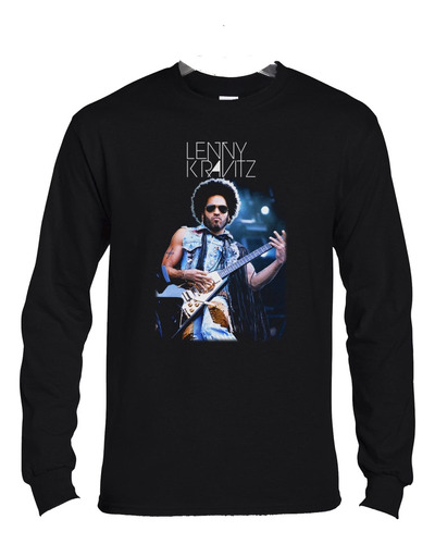 Polera Ml Lenny Kravitz Guitar Colors Rock Abominatron