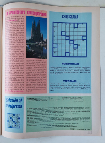Revista De Todo Un Poco Número 5 (Usado)