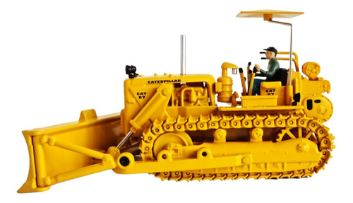 Tractor De Cadenas Vintage Caterpillar ® Cat ® D7c 1:50 +obs