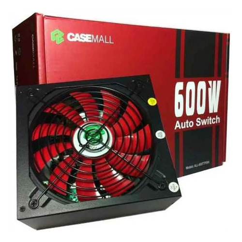 Fonte De Alimentação Casemall 600w S/ Cabo - All-600-ttpsw4 Cor Preto