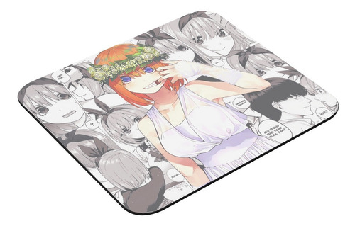 Mouse Pad 23x19cm Anime Yotsuba Nakano Go Toubun No Hanayome