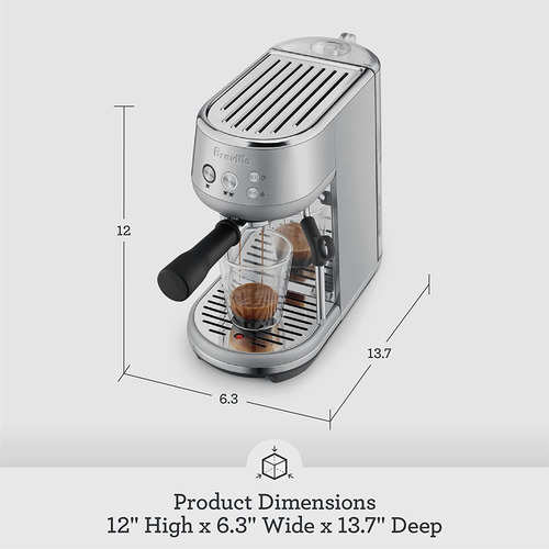 Cafetera Espresso Breville Bambino, 47 Onzas Líquidas, Ace..