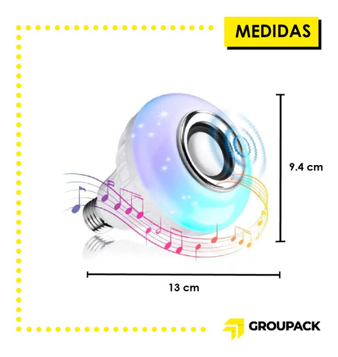 Foco Led Inteligente Rgb Bluetooht Bombilla Alexa Google 12w