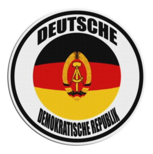 Parche Escudo Circular Alemania Democratica