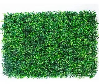 Follaje Artificial Pared Sintético Muro Verde Pared 20piezas