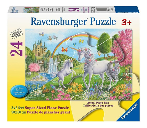 3043 Unicornios Saltando Rompecabezas Ravensburger 24 Pieza