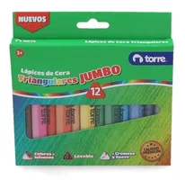 Comprar Pack De 2 Sets De 12 Lapices Cera Triangulares Torre