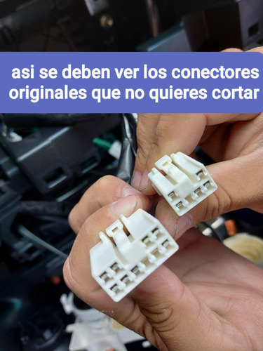 Imagen 2 de 4 de Contra Arnes Hembra Estereo Toyota Matrix 2005 Hasta 2013