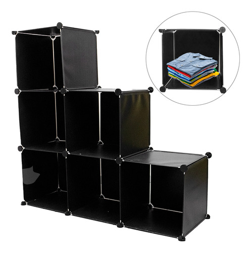 Cubos Organizadores Apilables Closet Modular Ropero Zapatero