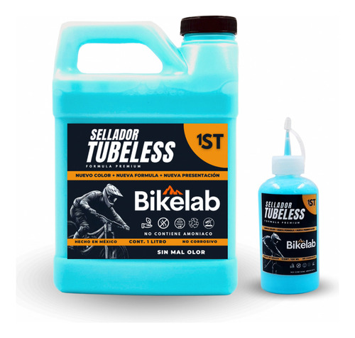 Sellador Tubeless Bikelab 1 Litro + Bote Aplicador 125ml