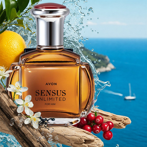 Avon Sensus Unlimited Fragancia Spray Para Caballero
