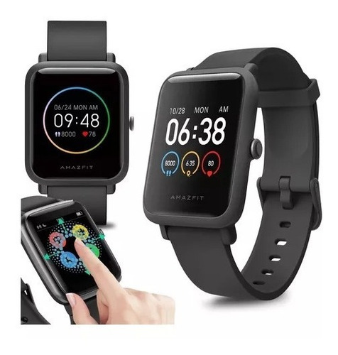 Imagen 2 de 7 de Reloj Smartwatch Cuadrado Xiaomi Amazfit Bip S Lite