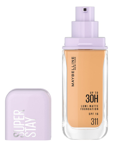 Base De Maquillaje Líquida Maybelline Super Stay Lumi Matte 311