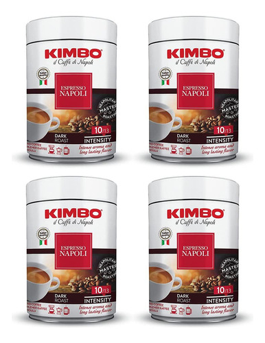 Kimbo Caffe Espresso Napoletano Cafe Molido  Lata De 8.8 On