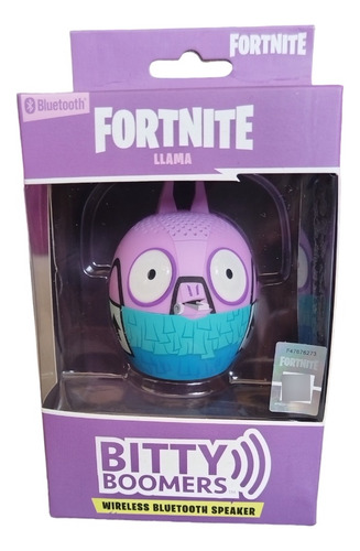 Bitty Boomers Bocina Bluetooth Fortnite Llama Color Lila