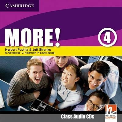More 4  Class Audio Cds - Puchta / Stranks - Cambridge