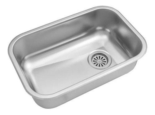 Imagen 1 de 7 de Pileta Cocina Johnson Acero Bacha Simple Zz52/18 Mm