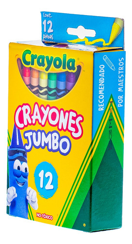 Crayola 2 Packs 12 Crayones Jumbo