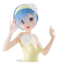 Comprar Figura Coleccionable De Re Zero Trio Try It Rem Flower Dress