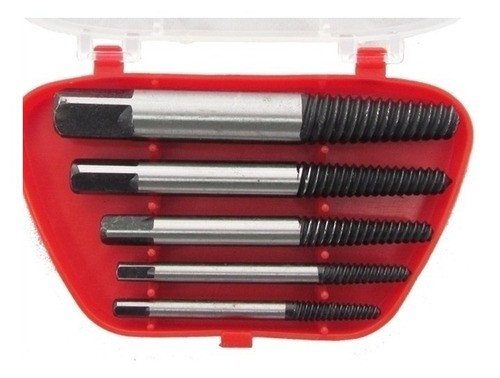 Imagen 3 de 9 de Extractor De Tornillos Y Bulones Rotos 5 Piezas Ruhlmamnn