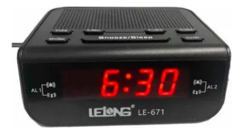 Acorde O Melhor Som: Rádio Relógio Lelog 671 Áudio Alta