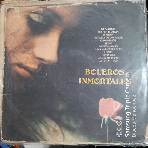 Vinilo Pepe Avila Y Los Bronces Boleros Inmortales M5