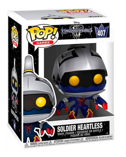 Funko Pop Figura Coleccionable Kingdom Soldier Heartless