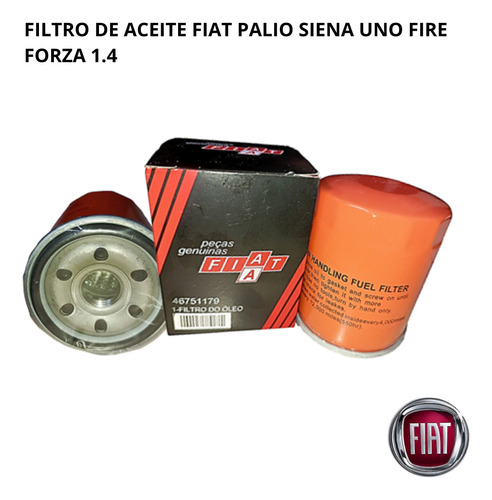Filtro De Aceite Fiat Palio Siena Uno Fire 1.3 Forza 1.4