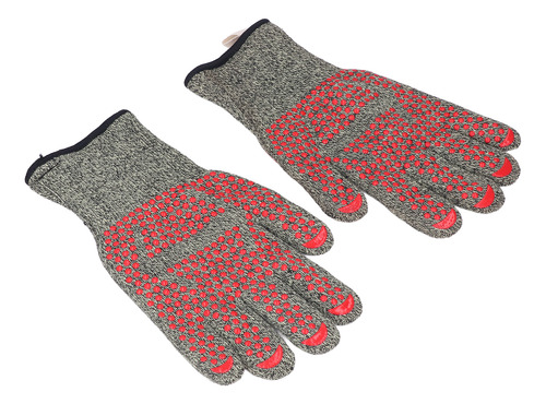 Guantes Grill Mitts Resistentes Al Calor, Aramida, Silicona