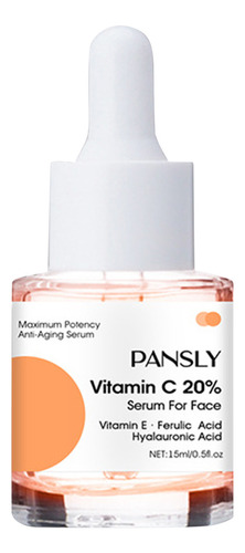 Sérum De Vitamina C Con Esencia Facial Pansly Con 20% De Vit