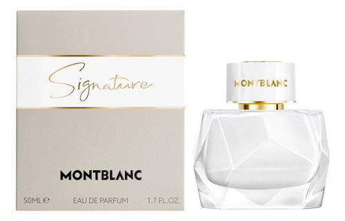 Perfume Montblanc Signature Eau De Parfum, 50 Ml, Para Mujer