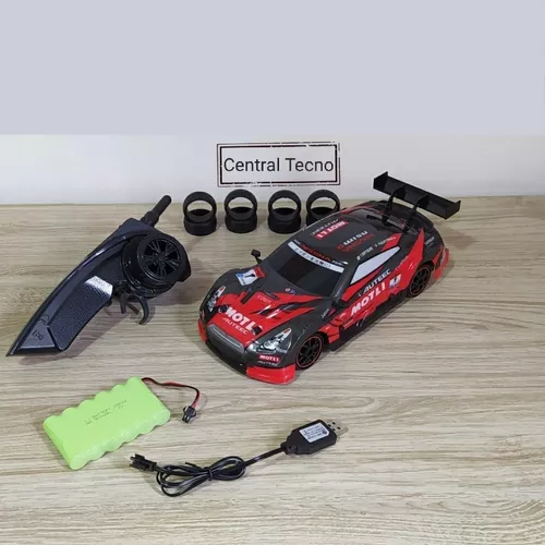 Carrinho De Controle Remoto Rápido Para Drift 4x4 Nissan Gtr