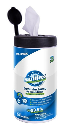 Toallitas Humedas Desinfectantes Silimex 750300219677