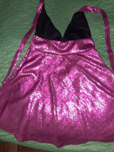 Vestido Fiesta Rosh Paillette¡¡¡ Sin Uso¡ Nuevo ¡ Talle 44