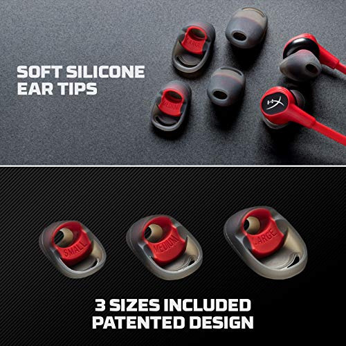Audifonos Hyperx - Negro Y Rojo Rojo