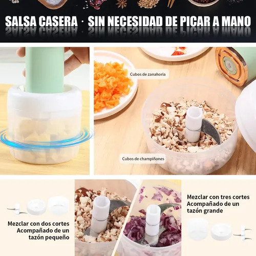 Batidora De Inmersión Licuadora Manual 4 En 1