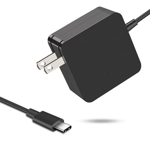 Adaptador De Alimentación Usb C De 65 W, Cargador Ráp...